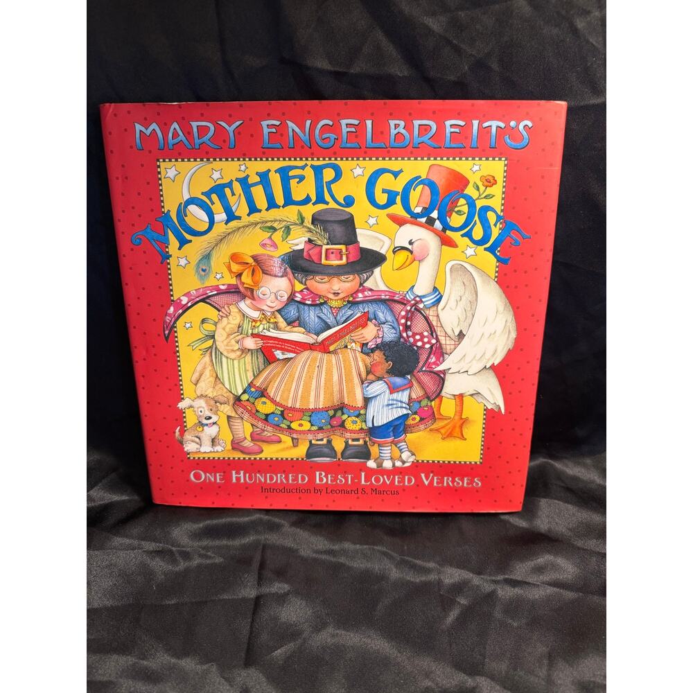 Vintage 05 Mary Engelbreit's Mother Goose Hardcover w dust jacket